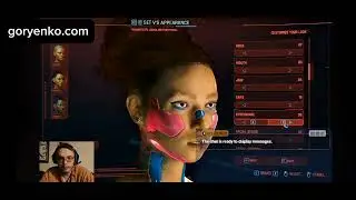 Creating a beautiful transgender mulatto in Cyberpunk 2077