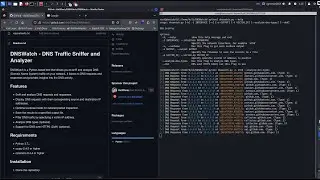 DNSWatch - DNS Traffic Sniffer and Analyzer