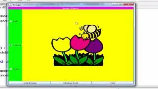 lesson(14):extra example about GUI(load image +change font+alignment) part2