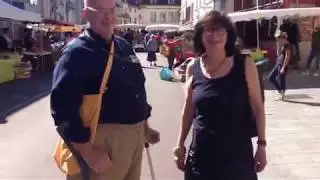 Street market Dijon September 2019