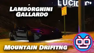 Drifting a Lamborghini Gallardo Down A Mountain! (FIVEM)