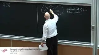 Louis Funar : Automorphisms of curve and pants complexes in profinite content