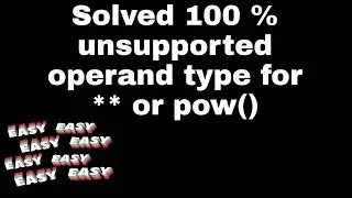 SOLVED / unsupported operand type(s) for ** or pow(): 'list' and 'int'