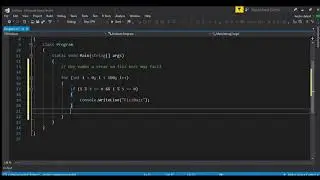 Como hacer un fizzbuzz facil en C# en español. Fizz buzz