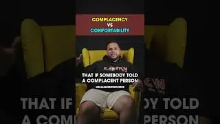 Complacency vs Comfortability❗❗❗ #youtubeshorts #shorts