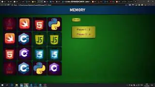 Тематическая ИГРА  на JS (Развивает память)