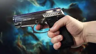 Стартовый пистолет Retay F29, 9мм никель