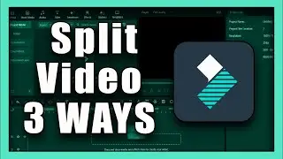 Filmora Tutorial : How To Split A Video In Filmora Under 30 Seconds