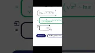 Aplikacja do pochodnych eTrapez przykład 29  #matematyka #kalkulator #matura #matura2024 #etrapez