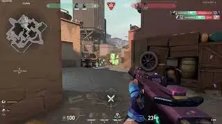 Some Valorant kills with Bury the Light
