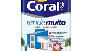 Você já usou CORAL RENDE MUITO pra fazer aquela PINTURA em casa?