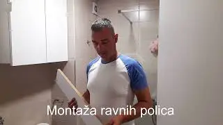 Montaža ravnih polica
