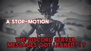 The Discord Server Messages Got LEAKED?!? | A Dragon Ball Stop-Motion