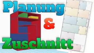 Lautsprechergehäuse und Zuschnitt Planen | TinkerCAD & CutList Optimizer