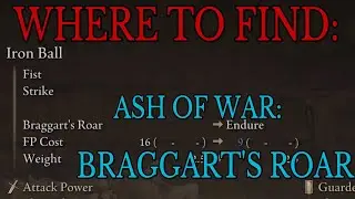 Where to find Ash of War Braggart's Roar - Elden Ring Guide