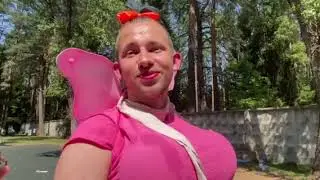 КОМИЧЕСКИЙ ФУТБОЛ В ЛАГЕРЕ 