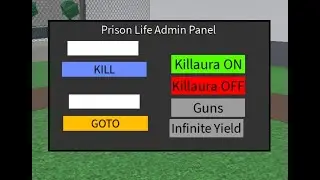 Roblox PRISON LIFE ADMIN PANEL SCRIPT (Pastebin)
