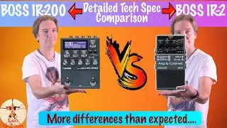 BOSS IR-2 vs IR-200: which is the right one for your needs? Detailed technical specs comparison