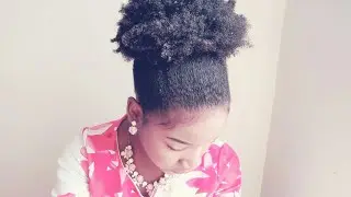 HOW TO SLEEK HAIR INTO HIGH PUFF USING GEL || ECO STYLER GEL || Wash and Go!!