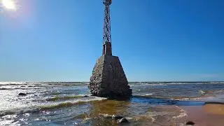 Закат на берегу Балтийского залива