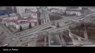 Визуализация трасс SkyWay в Екатеринбурге