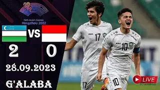 СУПЕР ПОБЕДА! УЗБЕКИСТАН ВЫИГРАЛ 1/8  И ВЫШЕЛ В ЧЕТВЕРТЬ ФИНАЛ АЗИАДЫ 2023