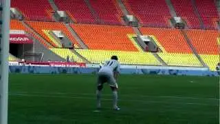 Реакция Андрея Диканя на гол Димы Комбарова