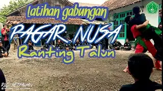 Latgab pagar nusa ranting talun rejoso nganjuk bersama calon warga baru dan siswa baru.