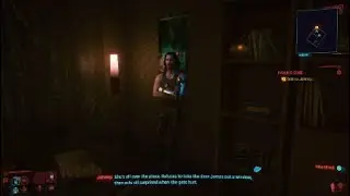 Cyberpunk 2077 Leaving Judy when she goes to sleep