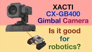 XACTI Gimbal Camera and ATCrawler with ROS2 control