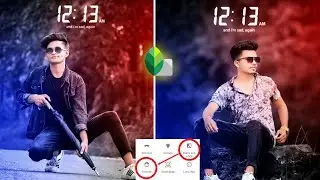 Snapseed dual tone effect 😲 Dual tone photo editing snapseed | Snapseed background change editing