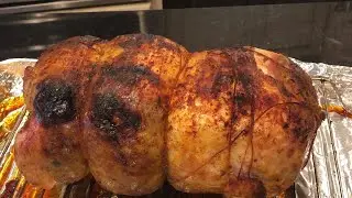 Thanksgiving Turkey or Hen Stuffed and Sous Vide