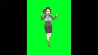 Anime Green Screen: Miss Kobayashi's Dragon Maid - Elma