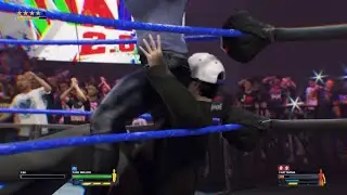 WWE 2K24 박민주 빵댕이 공격 Stinkface 뷰티풀군바리
