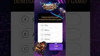 Which fighter hero dominates the early game? - MLBB 🤔💭