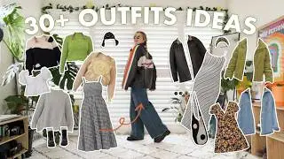 30+ FALL & WINTER OUTFIT IDEAS // a *COOL* capsule wardrobe