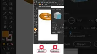 3d revolve option in illustrator 