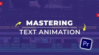 How To Make STUNNING Text Animations In Premiere Pro
