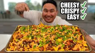 The Secret to CRISPY Sheet Pan Nachos