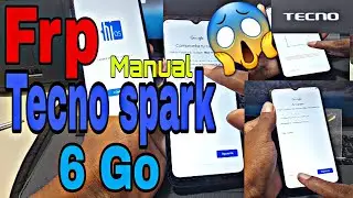 Quitar Cuenta  De Google Tecno Spark 6 Go, Frp TECNO KES Android 10