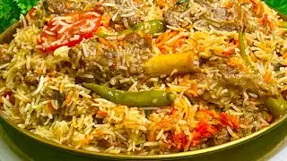 Easiest & Tastiest Mutton Biryani Recip | Mutton Biryani without using biryani masala powder