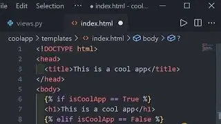 Python BasicTips,How to Use If Elif Else Conditions in Django Template HTML/ Python Web Development