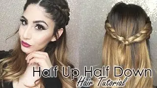 Half Up Half Down Hair Tutorial | Double Dutch Braids