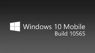 Windows 10 Mobile Build 10549 - DPI Options, Performance, Developer Tools