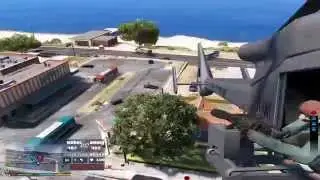 GTA V - Bodyguard Squads: Valkyrie Gunner & Epic NPC War with Battleground AP