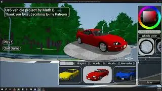 Car selection animation tutorial preview (Patreon exclusive)