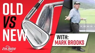 OLD vs NEW Golf Irons Testing with Mark Brooks