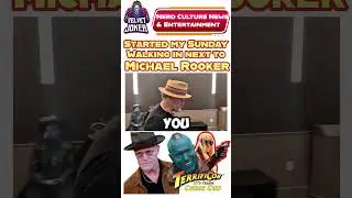 Started my Sunday Walking into @terrificon_CT Next to Michael Rooker #guardiansofthegalaxy #yondu
