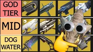 I ranked EVERY exotic weapon in Destiny 2