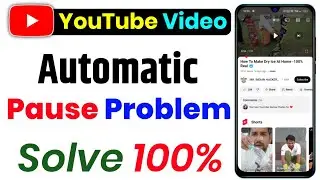 youtube video paused problem 😰 youtube video automatic pause problem | video paused